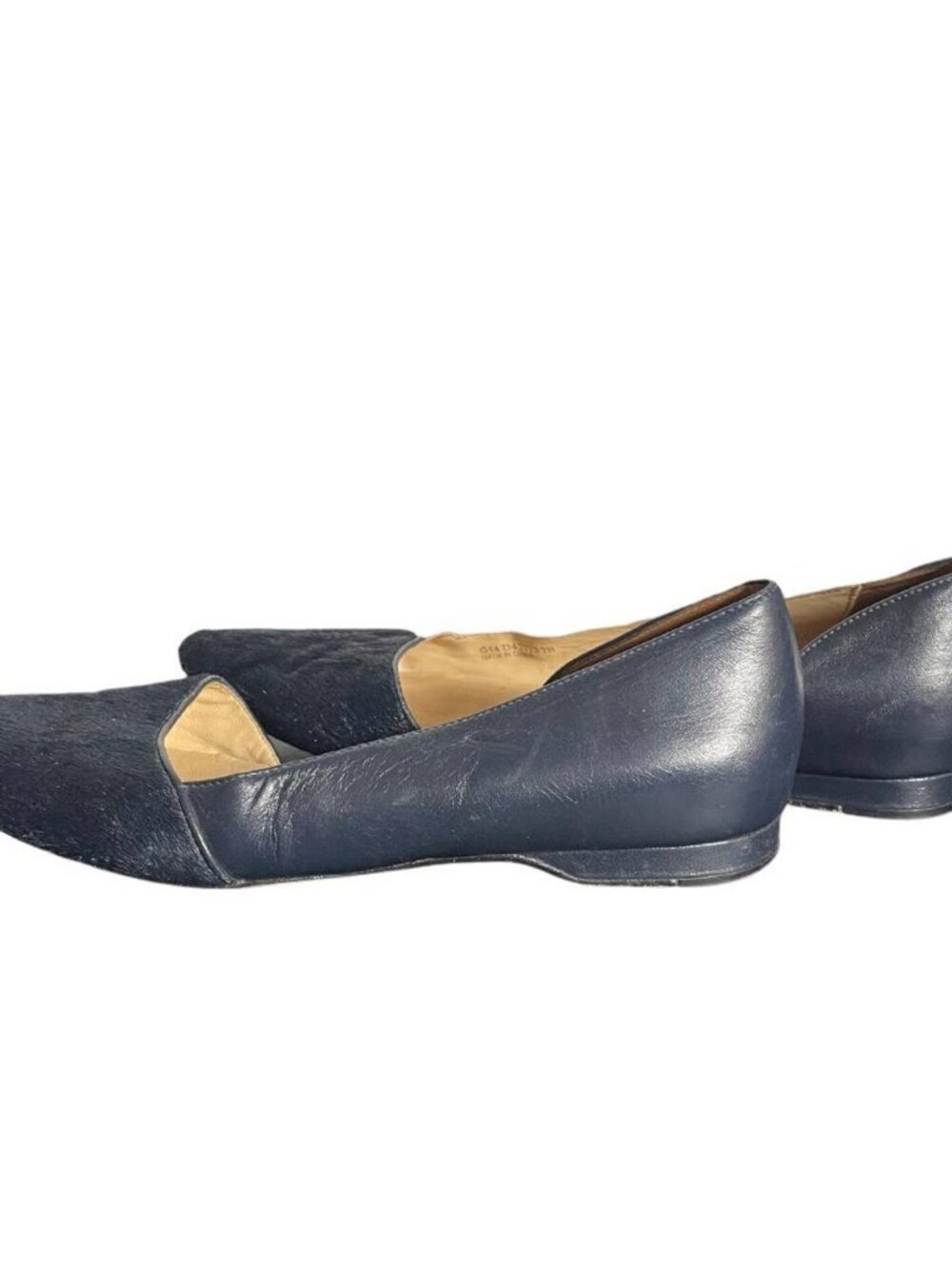 Cole Haan || Leather Navy Blue Flats || Size 7 - Picture 2 of 4